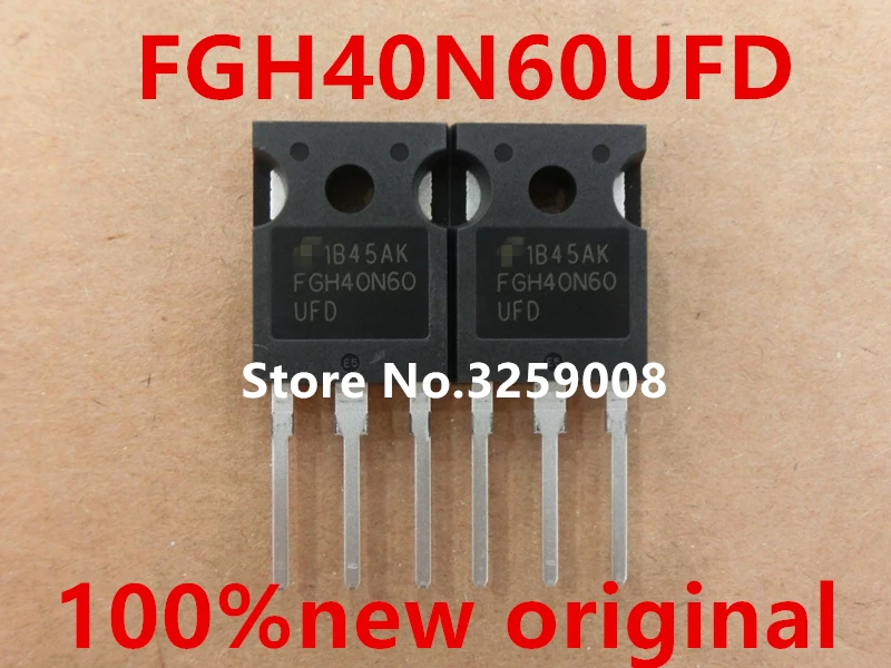 2018+ FGH40N60UFD 100% new imported original 10PCS/5PCS 40A 600V