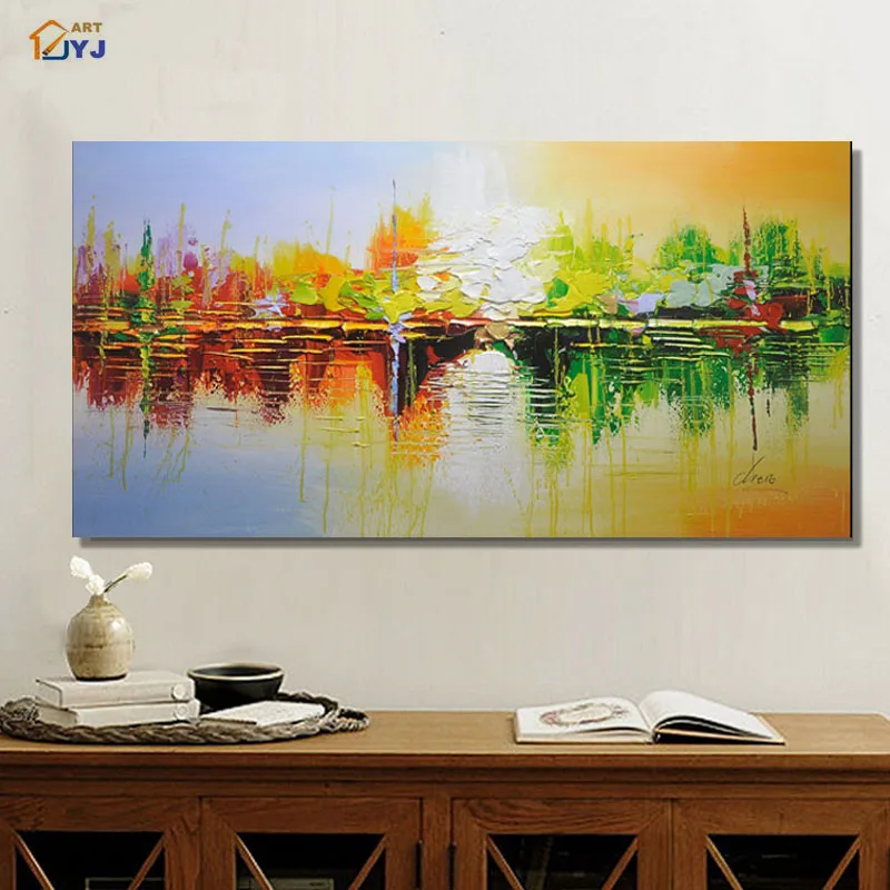 Thick Textured Palette Knife Hand Painted Modern Abstract Oil Painting Canvas Wall Art Picture Gift Home Decor No Framed SL030
Thick Textured Palette Knife Hand Painted Modern Abstract Oil Painting Canvas Wall Art Picture Gift Home Decor No Framed SL030