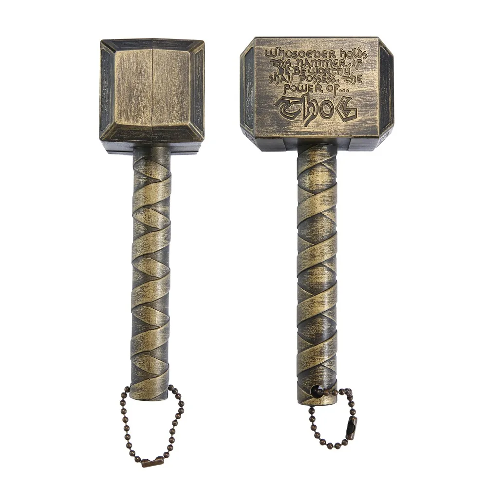 MINI Cosplay 's Hammer Weapon Figure Model Bottle Openers Toy Stainless Steel Bar Party Toy Tools
MINI Cosplay 's Hammer Weapon Figure Model Bottle Openers Toy Stainless Steel Bar Party Toy Tools