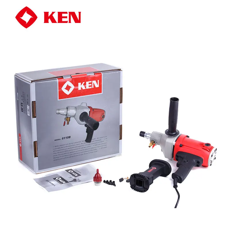 KEN water rig 6110B hand held drilling machine high power air conditioning concrete drill hole drill. | Инструменты