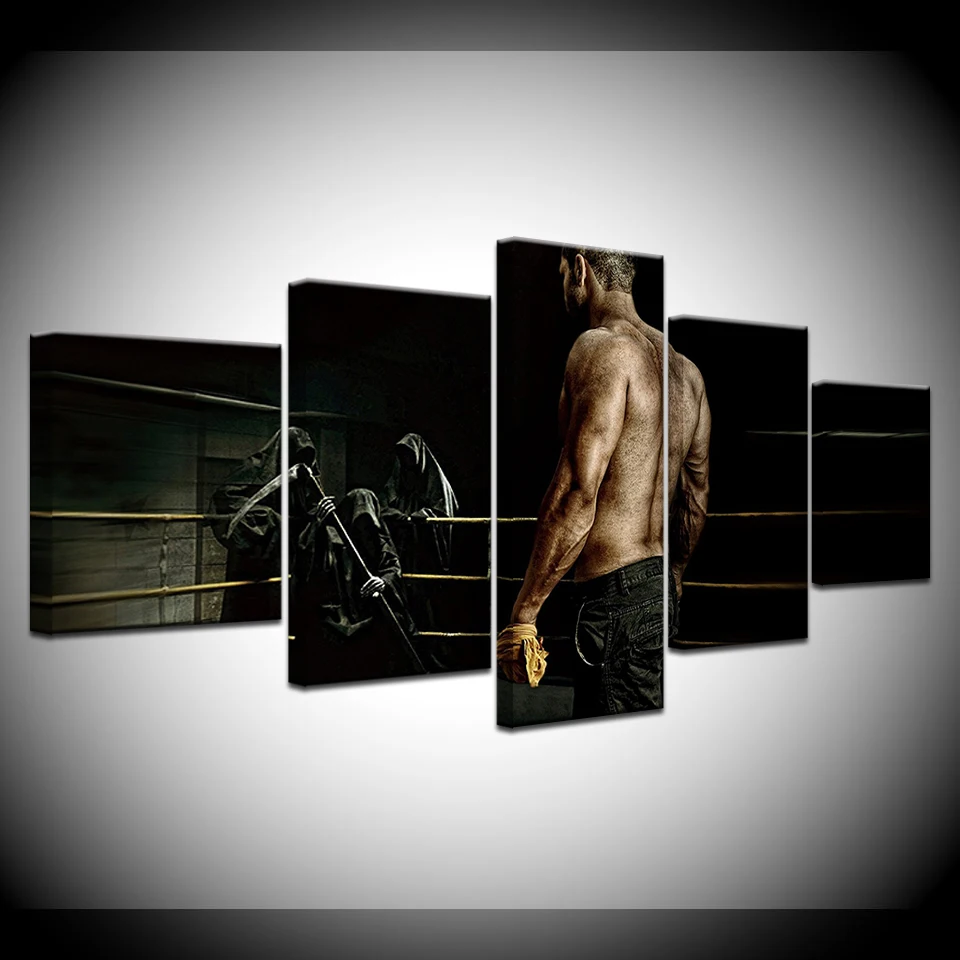 Canvas Painting Boxing Fight sport 5 Pieces Wall Art Painting Modular Wallpapers Poster Print for living room Home Decor
Canvas Painting Boxing Fight sport 5 Pieces Wall Art Painting Modular Wallpapers Poster Print for living room Home Decor