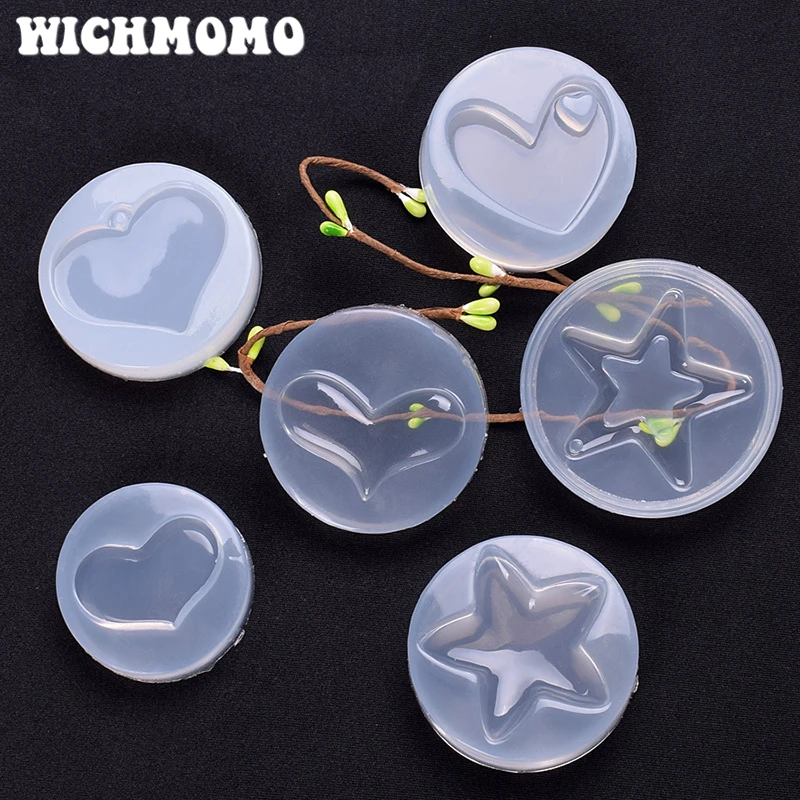 2019 New 1PCS Star Heart Craft DIY Transparent UV Resin Liquid Silicone Combination Molds for Necklace Earring Making Jewelry
2019 New 1PCS Star Heart Craft DIY Transparent UV Resin Liquid Silicone Combination Molds for Necklace Earring Making Jewelry