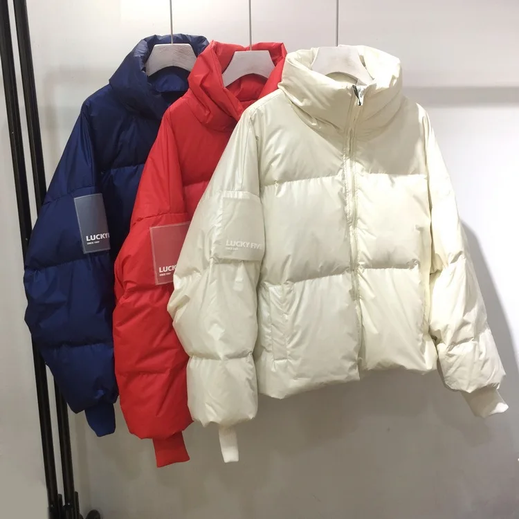 2019 Winter Womens Outwear Winter Jackets Autumn Cotton Padded Chaqueta Mujer Invierno Stand Collar Breasted Buttons Female Coat
2019 Winter Womens Outwear Winter Jackets Autumn Cotton Padded Chaqueta Mujer Invierno Stand Collar Breasted Buttons Female Coat