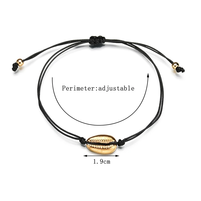 Fashion Cowrie Shell Jewelry Bracelets For Women Delicate Gold Color Easy Casing Finding Handmade Bracelet For Women
Fashion Cowrie Shell Jewelry Bracelets For Women Delicate Gold Color Easy Casing Finding Handmade Bracelet For Women