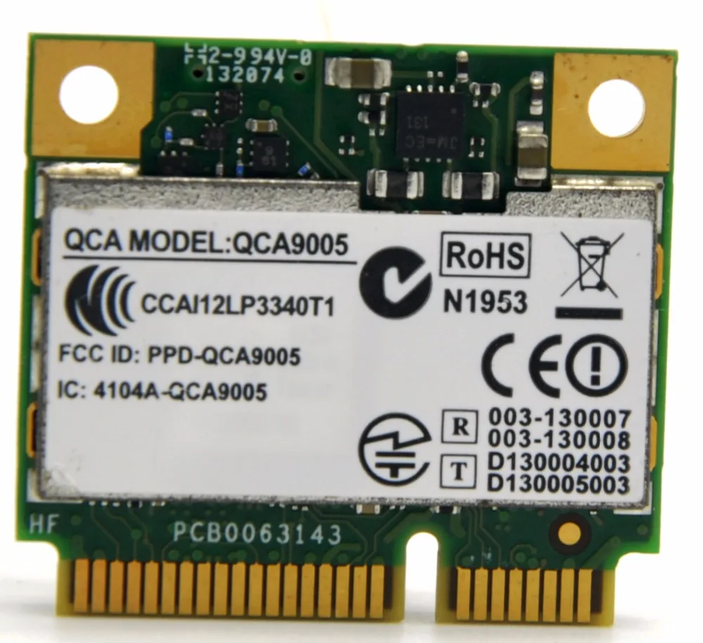 Wi Fi адаптер QCA9005 DW1601 Wigig 802.11ad 300 Мбит/с Mini PCi e для Qualcomm AR9462 + Bluetooth 4 0 Dell E7240/Latitude 6430|wifi