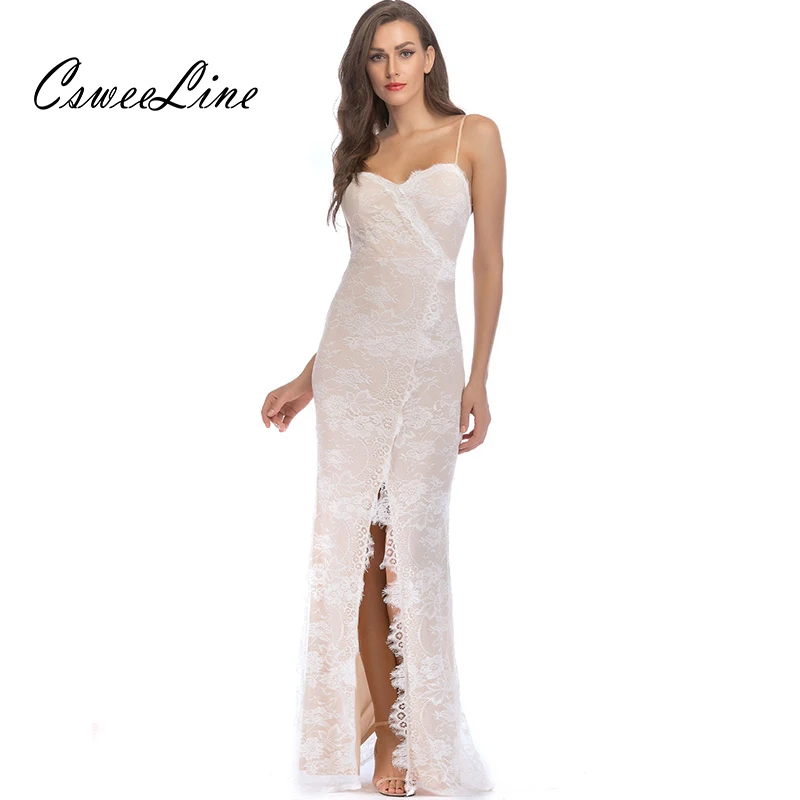 high waist front slit lace long dress evening party vestidos 2018 summer sexy elegant sleeveless spaghetti strap wrap maxi dress
high waist front slit lace long dress evening party vestidos 2018 summer sexy elegant sleeveless spaghetti strap wrap maxi dress