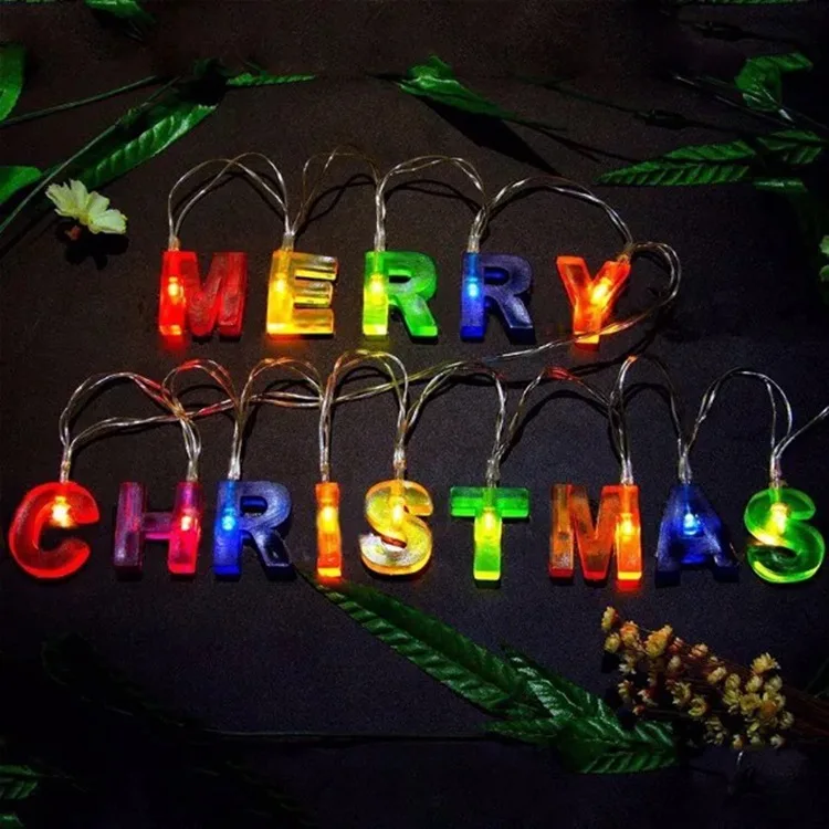 Chicinlife 10Pcs Merry Christmas LED String Lights Lanterns Lamp New Year hanging birthday Party Christmas for Home Decoration
Chicinlife 10Pcs Merry Christmas LED String Lights Lanterns Lamp New Year hanging birthday Party Christmas for Home Decoration