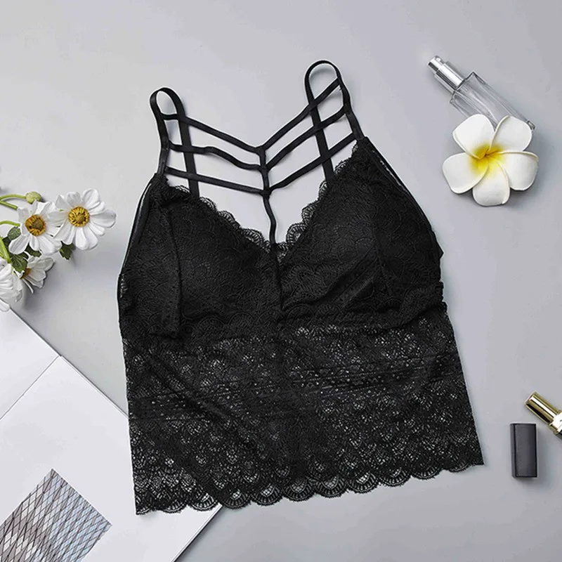 Sexy Women Lace Floral Hollow Camisole V-Neck Tank Tops Bandage Spaghetti Ladies Camisole Crop Top
Sexy Women Lace Floral Hollow Camisole V-Neck Tank Tops Bandage Spaghetti Ladies Camisole Crop Top