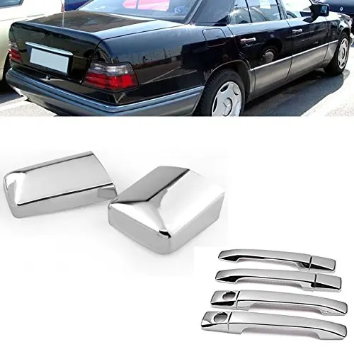 Chrome Side Door Handle + Mirror Cover Fit for Mercedes W124 300E E220 E320 E500
Chrome Side Door Handle + Mirror Cover Fit for Mercedes W124 300E E220 E320 E500