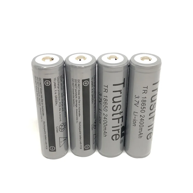 Литиевая батарея TrustFire, 18 шт./лот, TR 18650, 3,7 в, 2400 мА · ч, перезаряжаемые батареи с печатной платой, для фонарика камеры
Литиевая батарея TrustFire, 18 шт./лот, TR 18650, 3,7 в, 2400 мА · ч, перезаряжаемые батареи с печатной платой, для фонарика камеры