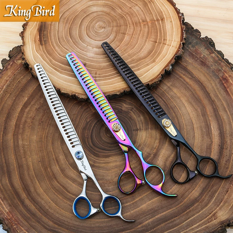 Professional pet dog grooming scissors Dog thinning shears 8 INCH 8.5 INCH Bright silver Rainbow Black Kingbird NEW
Professional pet dog grooming scissors Dog thinning shears 8 INCH 8.5 INCH Bright silver Rainbow Black Kingbird NEW
