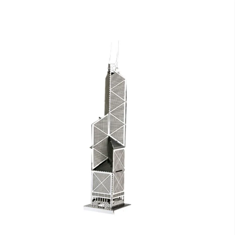 3D Metal Model Puzzles Hong Kong Silver Tower DIY Laser Cut Puzzle Jigsaw Kit For Adults Children Educational Collection Toys
3D Metal Model Puzzles Hong Kong Silver Tower DIY Laser Cut Puzzle Jigsaw Kit For Adults Children Educational Collection Toys