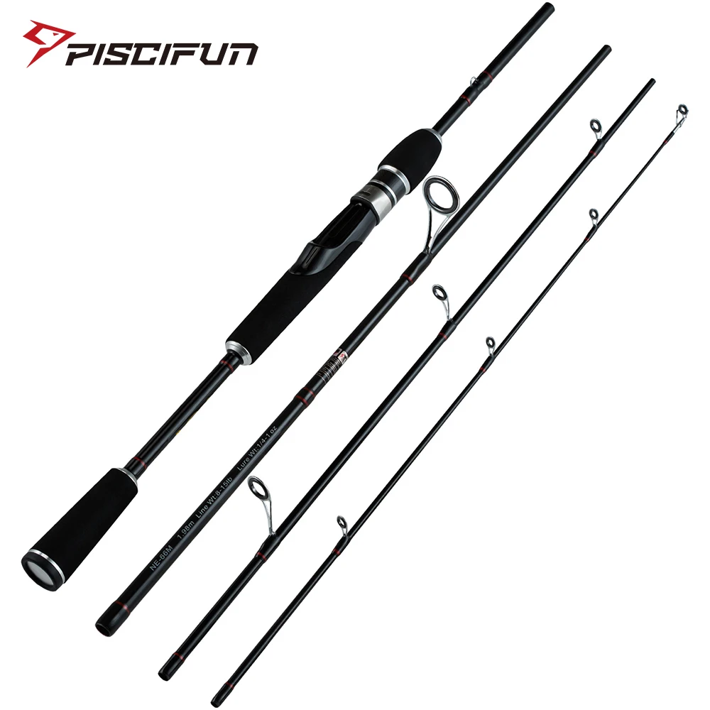 Piscifun 1 98 м MH карбоновые удочки Vara De Pesca Carbono удочка для спиннинга приманки|spinning