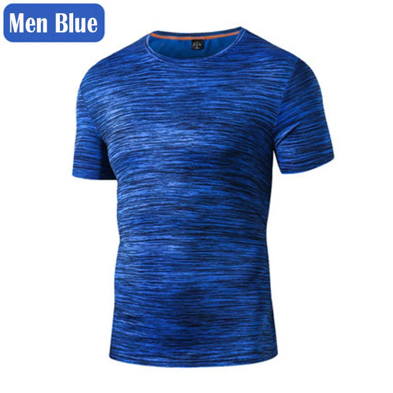Спортивная рубашка для мужчин и женщин футболки фитнеса бега дышащая