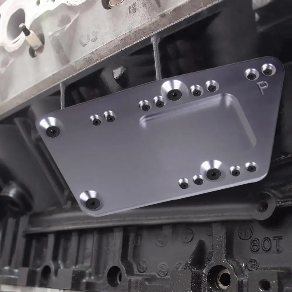 SR Billet Engine Exchange Bracket SBC LS Conversion Motor Mounting Adjustable Plate LS1 Billet Engine Swap Bracket
SR Billet Engine Exchange Bracket SBC LS Conversion Motor Mounting Adjustable Plate LS1 Billet Engine Swap Bracket