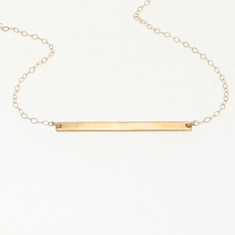 Long Bar Necklace Handmade Jewelry Gold Filled Choker Pendants Collier Femme Kolye Collares Gold Jewelry Boho Necklace For Women
Long Bar Necklace Handmade Jewelry Gold Filled Choker Pendants Collier Femme Kolye Collares Gold Jewelry Boho Necklace For Women