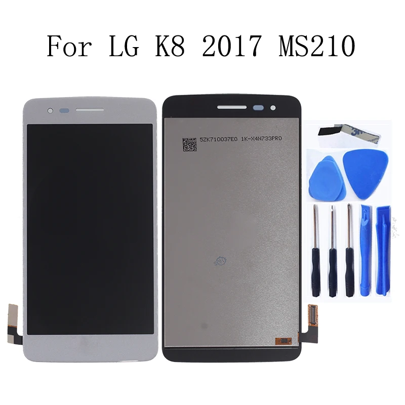 5.0-inch Original For LG K8 2017 Aristo M210 MS210 US215 M200N LCD Display Touch Screen with Frame Repair Kit Replacement+Tools
5.0-inch Original For LG K8 2017 Aristo M210 MS210 US215 M200N LCD Display Touch Screen with Frame Repair Kit Replacement+Tools