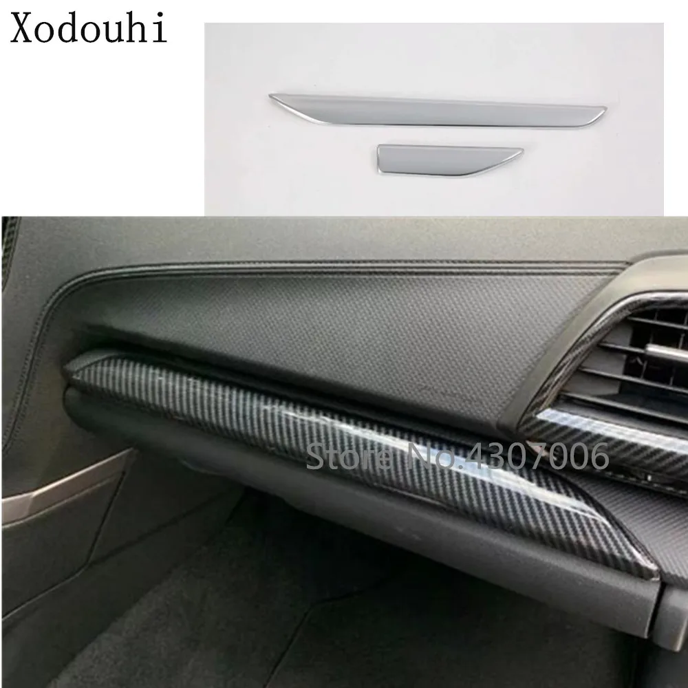 Car Cover Detector Trims Carbon Fiber/ABS Matte Middle Glove Control Dashboard Panel Box 2pcs For Subaru Forester 2018 2019 2020
Car Cover Detector Trims Carbon Fiber/ABS Matte Middle Glove Control Dashboard Panel Box 2pcs For Subaru Forester 2018 2019 2020