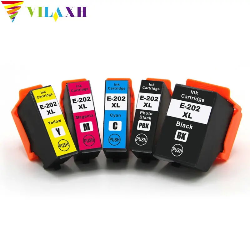 Совместимый чернильный картридж Vilaxh 5 шт. 202, 202xl для принтера Epson XP-6000 XP6000 XP6005, бесплатная доставка
Совместимый чернильный картридж Vilaxh 5 шт. 202, 202xl для принтера Epson XP-6000 XP6000 XP6005, бесплатная доставка