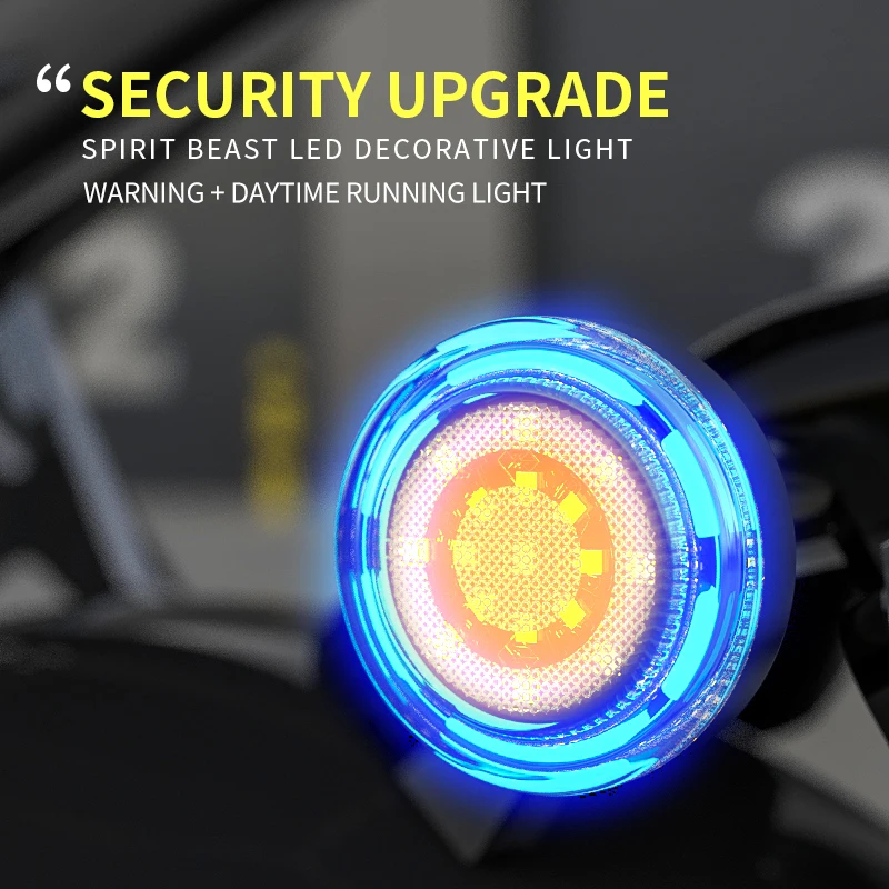 SPIRIT BEAST Motorcycle Accessories Decorative LED Lights Highlight Motor Headlights 12V External Auxiliary Warning Lights
SPIRIT BEAST Motorcycle Accessories Decorative LED Lights Highlight Motor Headlights 12V External Auxiliary Warning Lights