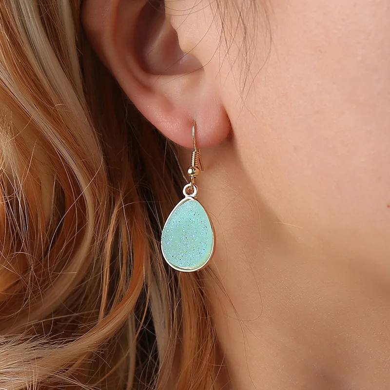 Starry Bling Candy Color White Pink Blue Drop Shape Dangle Earrings Sweet Golden Drop Earrings For Women
Starry Bling Candy Color White Pink Blue Drop Shape Dangle Earrings Sweet Golden Drop Earrings For Women