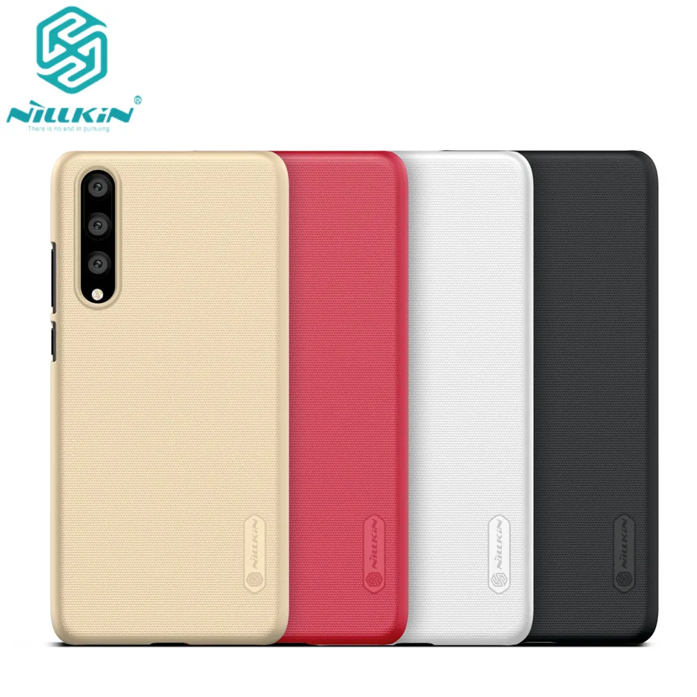 10 шт./лот оптовая продажа Nillkin Супер Матовый Защитный чехол для Huawei P20 pro жесткая