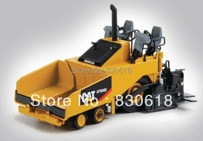 Литой асфальтоукладчик в масштабе 1:50 гусеничный трактор Norscot cat AP600D 55259