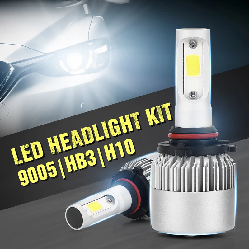 JXLCLYL 2pcs 9005/H10 COB LED Car Headlight Head Lamp Fog Light Bulb Kit Cool White
JXLCLYL 2pcs 9005/H10 COB LED Car Headlight Head Lamp Fog Light Bulb Kit Cool White