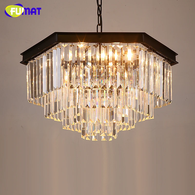FUMAT American Vintage Crystal Pendant Light Loft Metal Round Lights For Living Room Dining Room Creative Lustre Crystal Lamps
FUMAT American Vintage Crystal Pendant Light Loft Metal Round Lights For Living Room Dining Room Creative Lustre Crystal Lamps