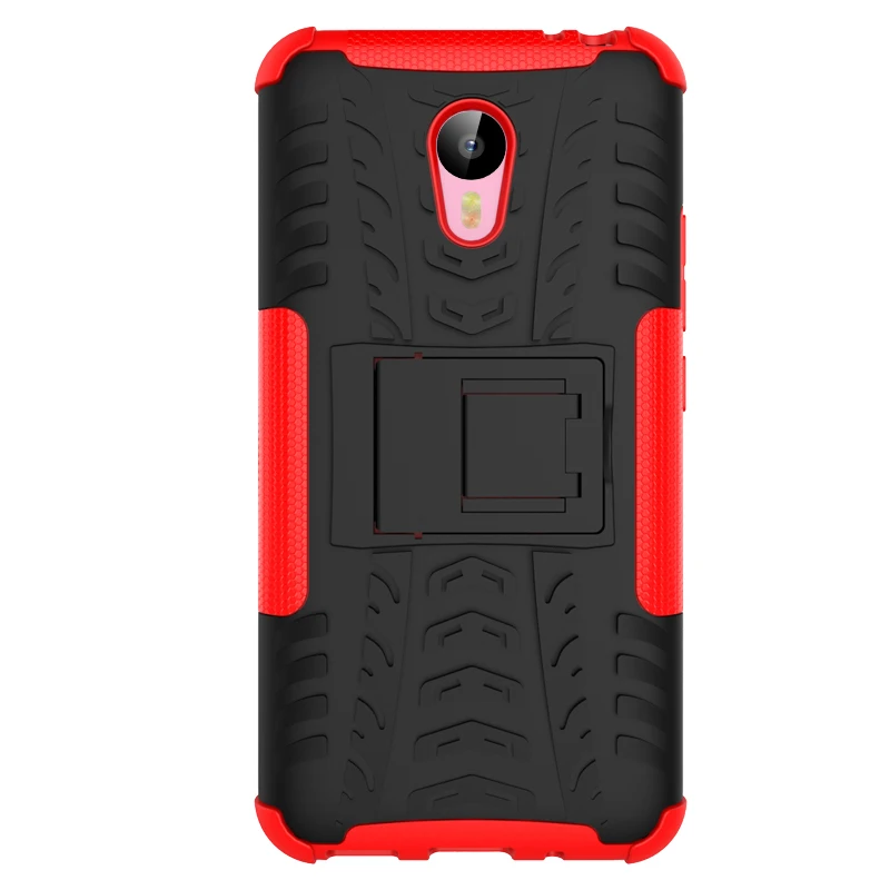 WolfRule Case Meizu M2 Note Cover Anti-knock Silicone+ Plastic Meilan 2 With Phone Kickstand Funda |