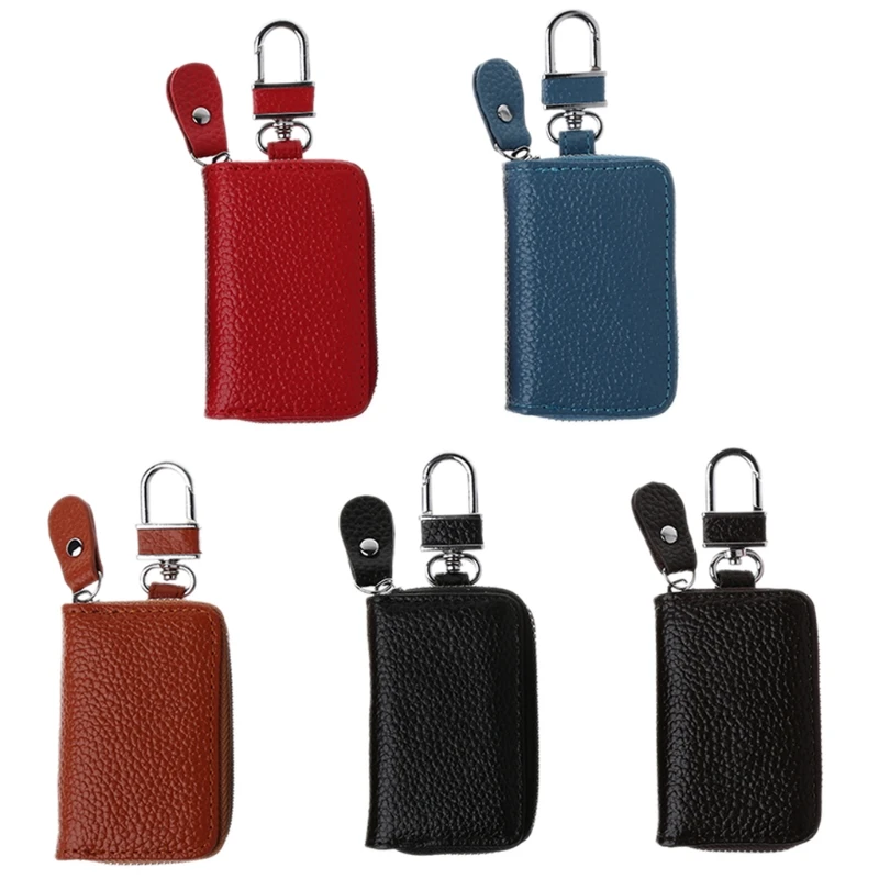 THINKTHENDO New Fashion Men Women Leather Car Key Holder Keychain Wallet Case Pouch Purse Keys Mini Casual Bag
THINKTHENDO New Fashion Men Women Leather Car Key Holder Keychain Wallet Case Pouch Purse Keys Mini Casual Bag