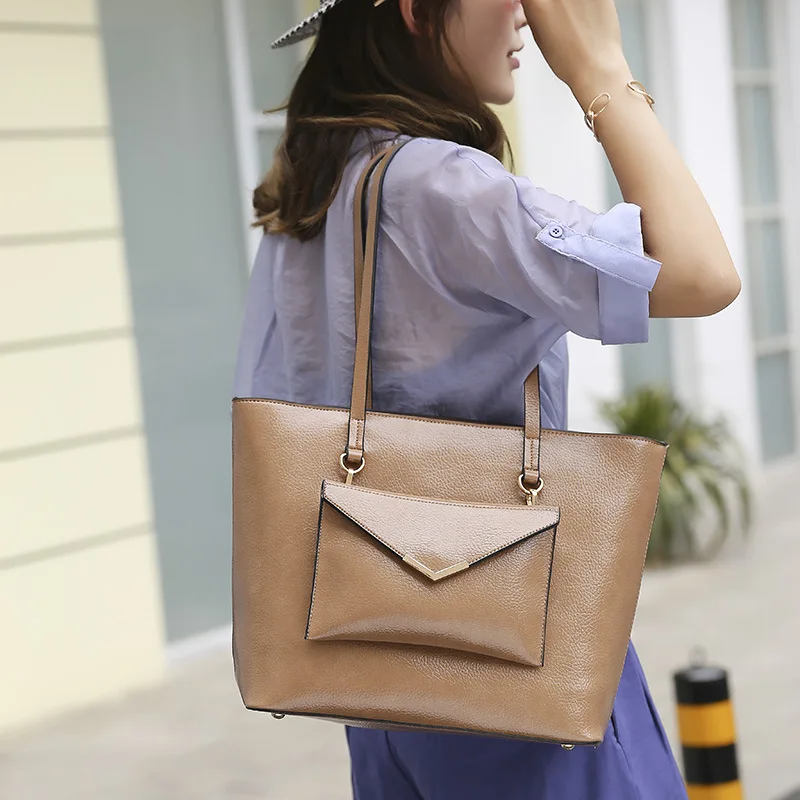 OLOEY New women's large-capacity tote bag Fashion ladies handbag Simple and retro vintage shoulder bag Composite bag detachable
OLOEY New women's large-capacity tote bag Fashion ladies handbag Simple and retro vintage shoulder bag Composite bag detachable
