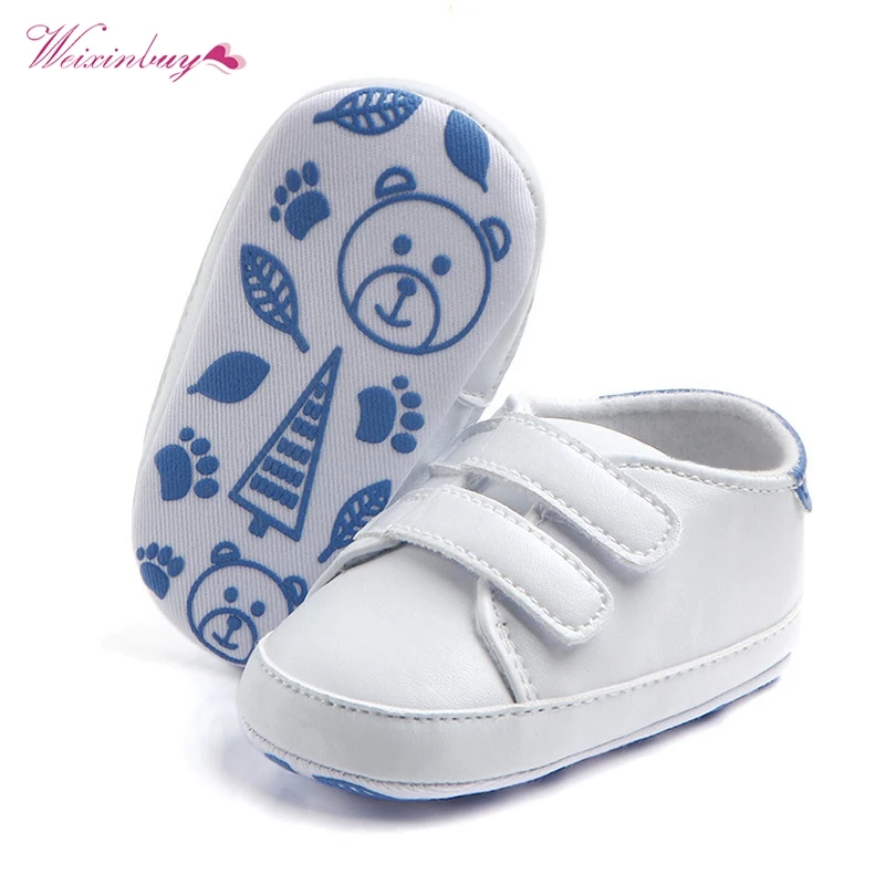 Kids Soft Soled Sports Sneakers PU Leather White Baby Shoes Classic Casual Newborn Boy Girl First Walkers
Kids Soft Soled Sports Sneakers PU Leather White Baby Shoes Classic Casual Newborn Boy Girl First Walkers