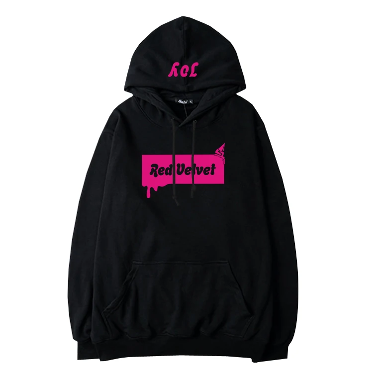 New arrival red velvet red room in japan same member name printing pullover hoodies kpop fleece/thin loose black sweatshirts
New arrival red velvet red room in japan same member name printing pullover hoodies kpop fleece/thin loose black sweatshirts