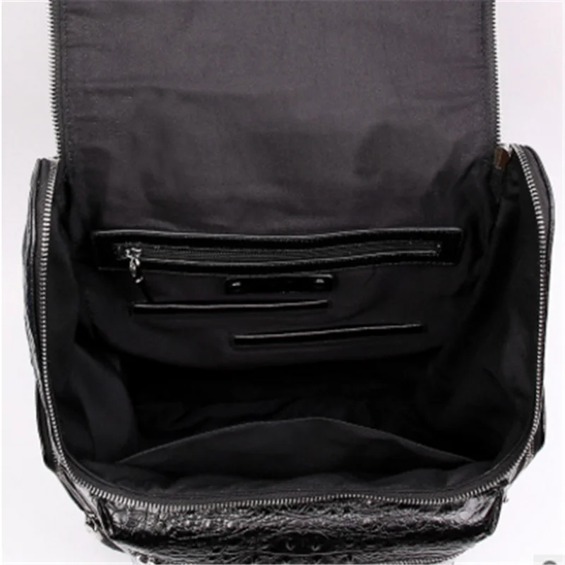 New Style Men Backpack First Layer Cow Leather Causal Large Capacity Travel Bags Double Zipper Genuine LeatherAlligator Backpack
New Style Men Backpack First Layer Cow Leather Causal Large Capacity Travel Bags Double Zipper Genuine LeatherAlligator Backpack