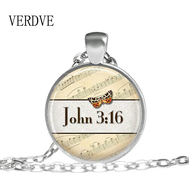 John 3:16 God Necklace Bible Christian Jewelry Religious Necklace Butterfly Pattern Cabochon Dome Pendant Charm Gifts
John 3:16 God Necklace Bible Christian Jewelry Religious Necklace Butterfly Pattern Cabochon Dome Pendant Charm Gifts