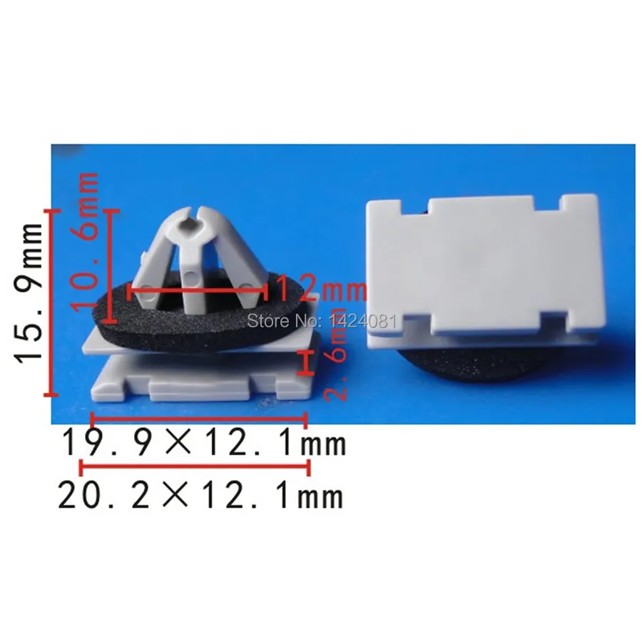 100x OEM Nylon Grey car Rocker Panel Retainer clip car plastic rivet auto plastic fastener clips for GM 11571175
100x OEM Nylon Grey car Rocker Panel Retainer clip car plastic rivet auto plastic fastener clips for GM 11571175
