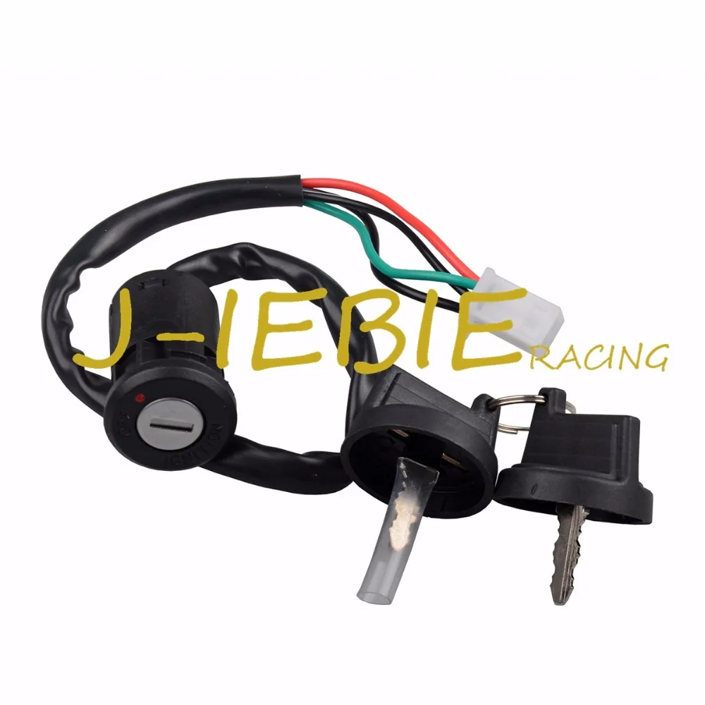 ATV Key Ignition switch 4 wire for 50 70 90 110 125 150 200 250CC TaoTao SUNL
ATV Key Ignition switch 4 wire for 50 70 90 110 125 150 200 250CC TaoTao SUNL