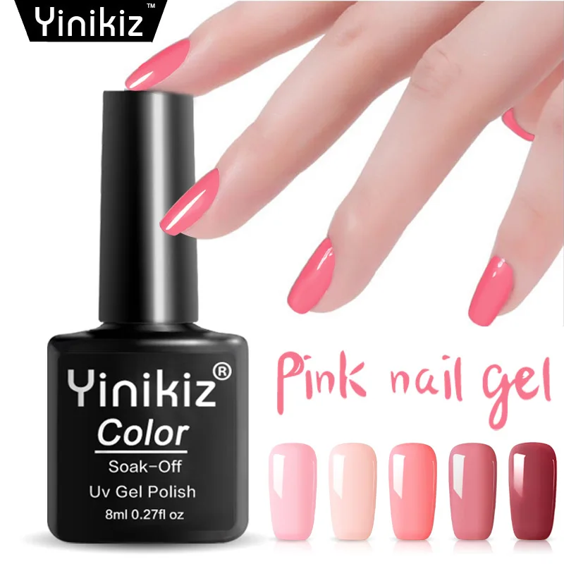 Yinikiz 8ml Pink Series Uv Nail Gel Polish Nail Art Manicure 5 Nude Colors Nail Lacquer Gel Glue Varnish
Yinikiz 8ml Pink Series Uv Nail Gel Polish Nail Art Manicure 5 Nude Colors Nail Lacquer Gel Glue Varnish