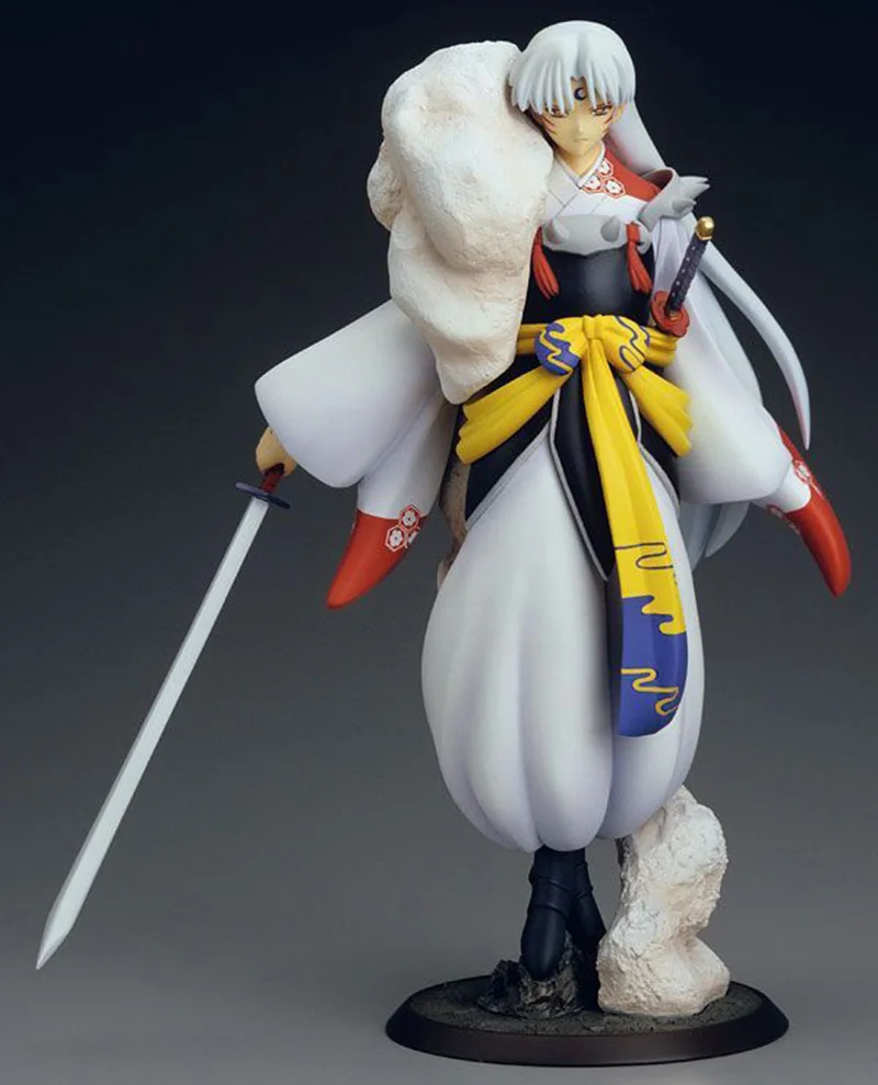 Экшн-фигурка аниме Inuyasha Sesshoumaru, масштаб 1/8, окрашенная фигурка, первый раз. Игрушечные фигурки из ПВХ Sesshoumaru, игрушки, 24 см
Экшн-фигурка аниме Inuyasha Sesshoumaru, масштаб 1/8, окрашенная фигурка, первый раз. Игрушечные фигурки из ПВХ Sesshoumaru, игрушки, 24 см