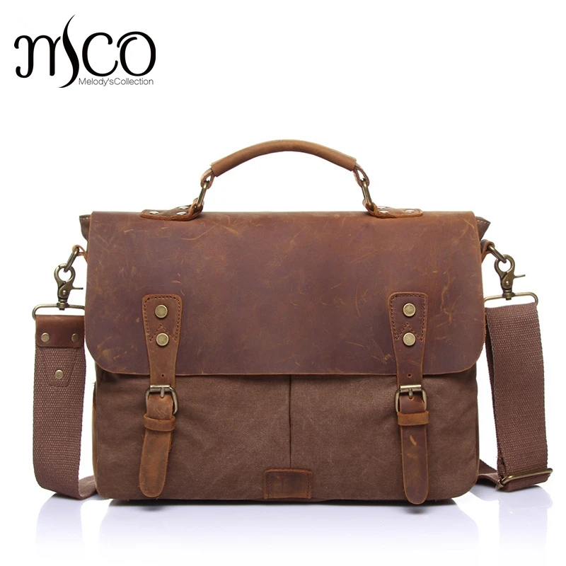 2018 Vintage Waterproof Waxed Canvas Men Travel Messenger Bags Basic Business Laptop Handbag Military Male Crossbody Bag
2018 Vintage Waterproof Waxed Canvas Men Travel Messenger Bags Basic Business Laptop Handbag Military Male Crossbody Bag