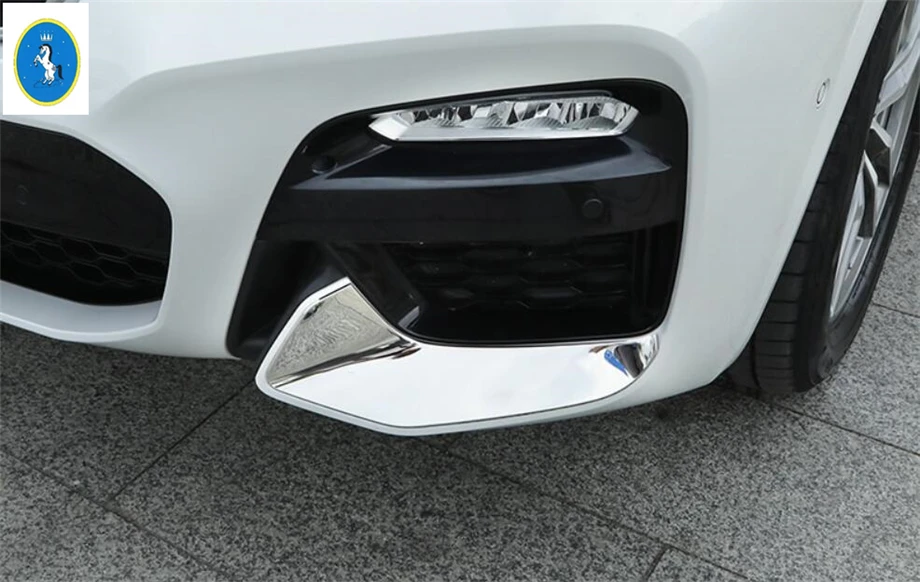 Yimaautotrims Stainless Steel Accessory Front Fog Lights Lamp Eyelid Eyebrow Cover Trim For BMW X3 G01 2018 2019 2020
Yimaautotrims Stainless Steel Accessory Front Fog Lights Lamp Eyelid Eyebrow Cover Trim For BMW X3 G01 2018 2019 2020
