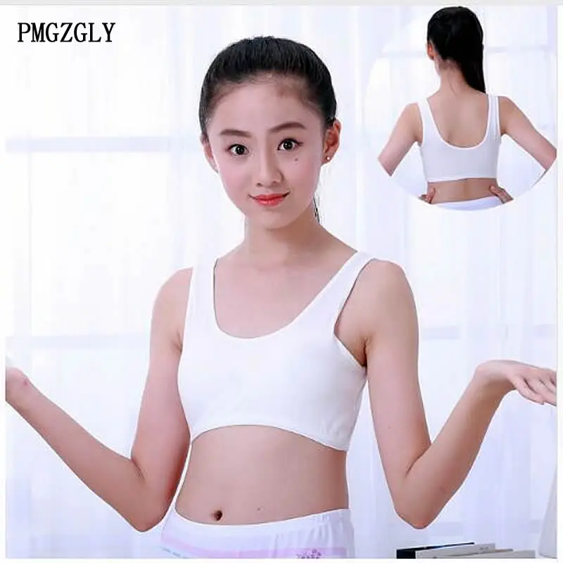 

Teenage Girl Underwear Puberty Young Girls Small Bras Children Teens Training Bra for Kids Teenagers Lingerie Cotton Soft