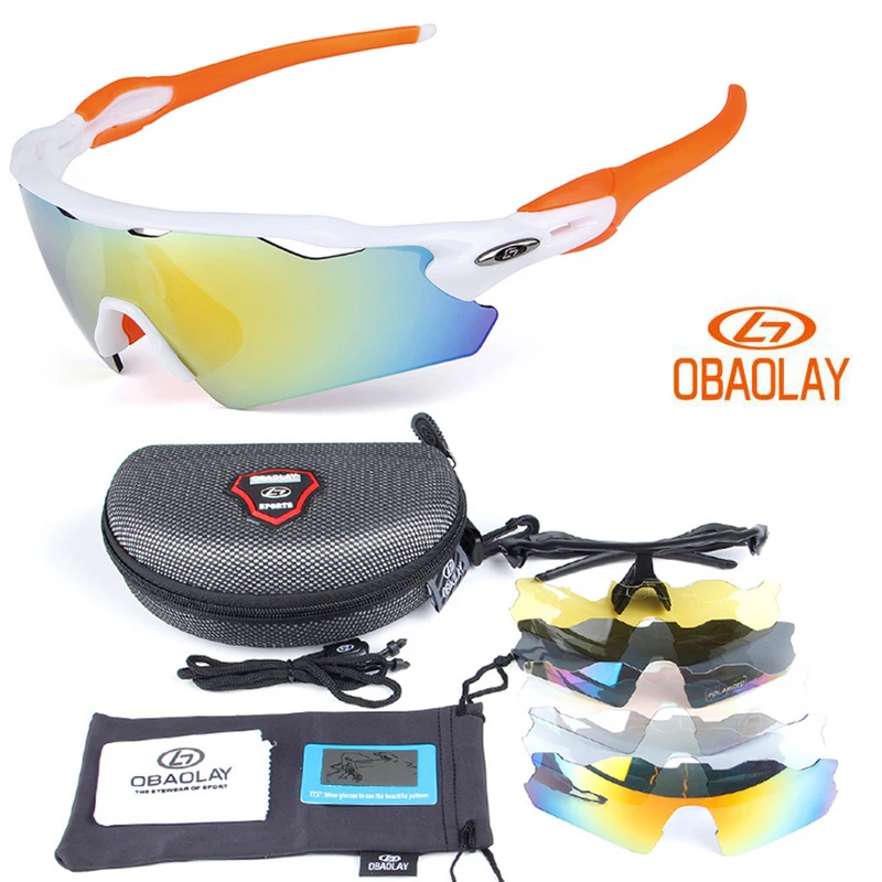 Cycling Eyewear UV400 With 5 Lens Outdoor Cycling Goggles OBAOLAY Polarized Men EV Ciclismo Occhiali 4 Frame Colors
Cycling Eyewear UV400 With 5 Lens Outdoor Cycling Goggles OBAOLAY Polarized Men EV Ciclismo Occhiali 4 Frame Colors