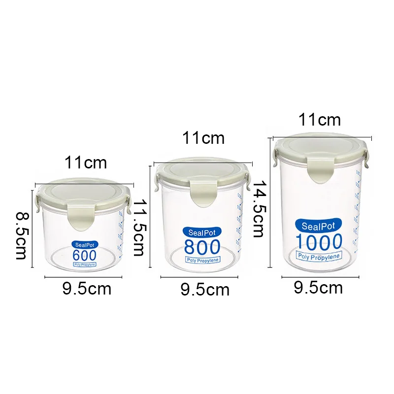 1Pc Food Saver Storage Jars Sealed Cans Refrigerator Fresh-keeping Cans Kitchen Storage Boxes Food Storage Jars Storage Bottles
1Pc Food Saver Storage Jars Sealed Cans Refrigerator Fresh-keeping Cans Kitchen Storage Boxes Food Storage Jars Storage Bottles