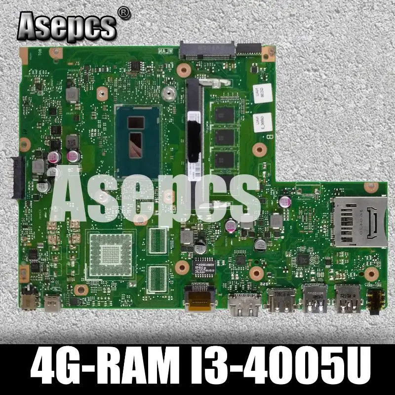 Asepcs X540LA материнская плата для ноутбука For Asus X540LJ X540L F540L X540 тест оригинальная 4G RAM I3