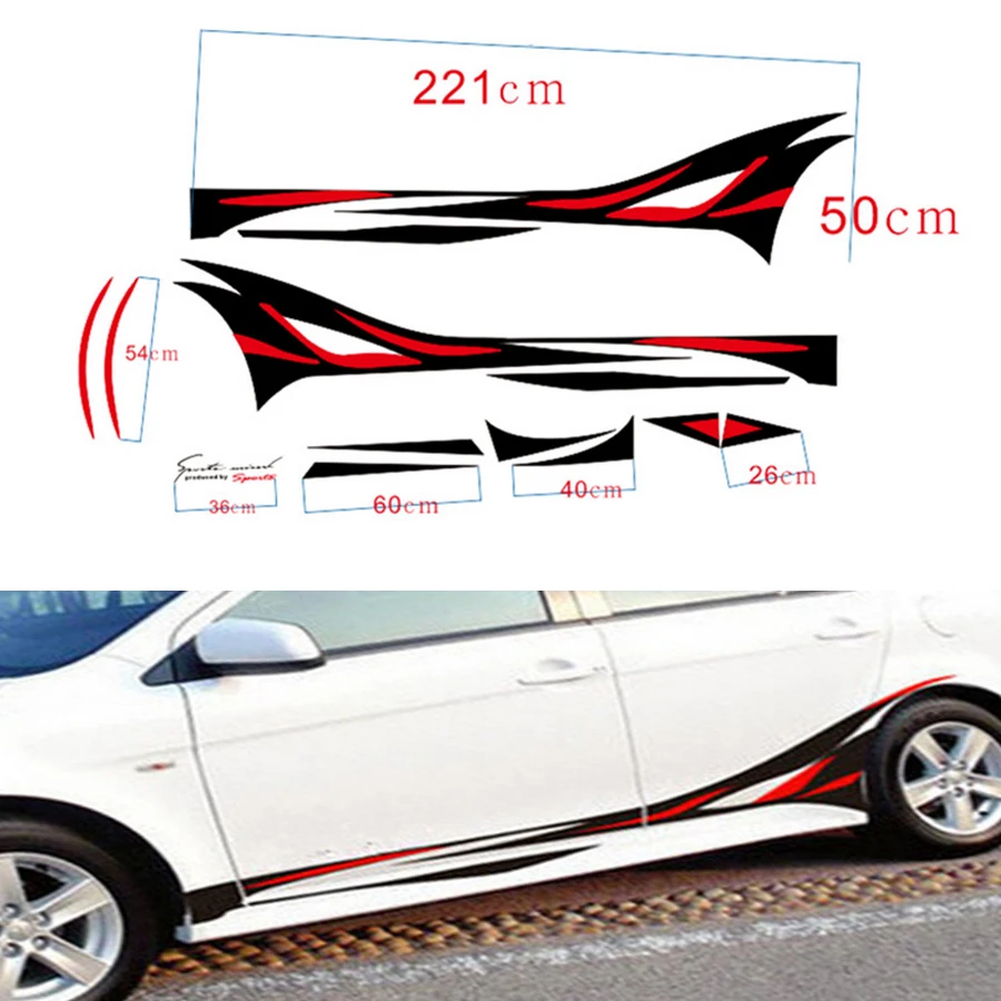 2Pcs Sport Flame Decor Vinyl Car SUV Body Sticker Side Hood Decal Free Shipping Whole Body Car Sticker
2Pcs Sport Flame Decor Vinyl Car SUV Body Sticker Side Hood Decal Free Shipping Whole Body Car Sticker