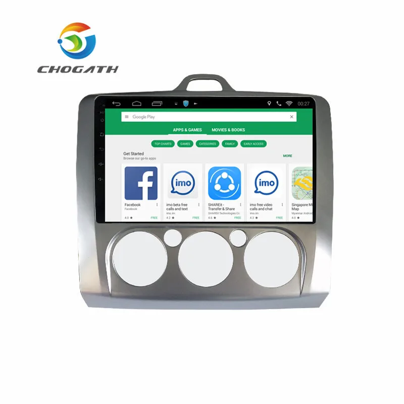 ChoGath 9 ''четырехъядерный 1 ГБ ОЗУ Android 0 автомобильное радио GPS навигатор плеер