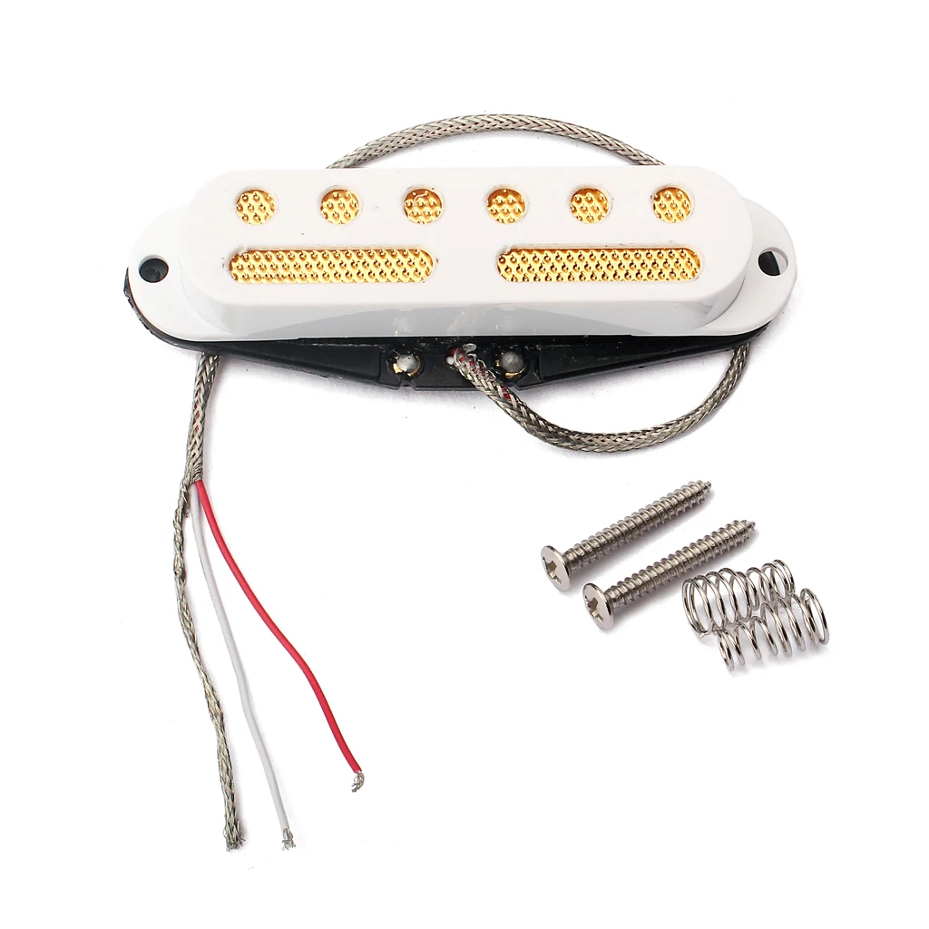 3Pcs Guitar Hand Wound Pickups w/ Screws &Sprigns A5 Pickups Bridge Neck Vintage Hand Wound Custom Pickup for ST Fender Guitar
3Pcs Guitar Hand Wound Pickups w/ Screws &Sprigns A5 Pickups Bridge Neck Vintage Hand Wound Custom Pickup for ST Fender Guitar