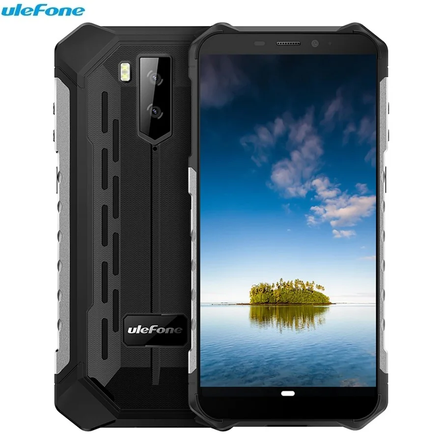 Смартфон Ulefone Armor X3 3g 5 дюймов Android 9 0 MT6580 четырехъядерный 2 Гб ОЗУ 32 ПЗУ 8.0MP + 2.0MP